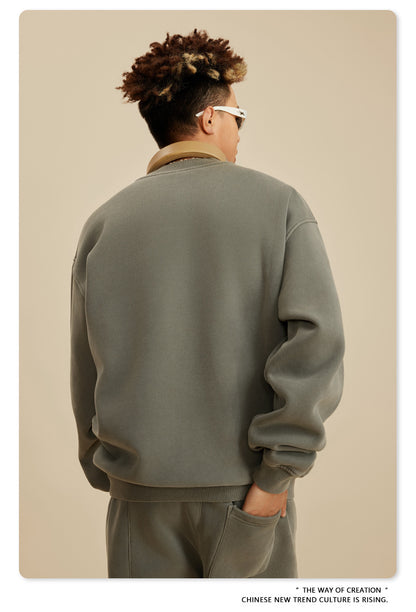 Oversize Washed Sweatshirt WN6028