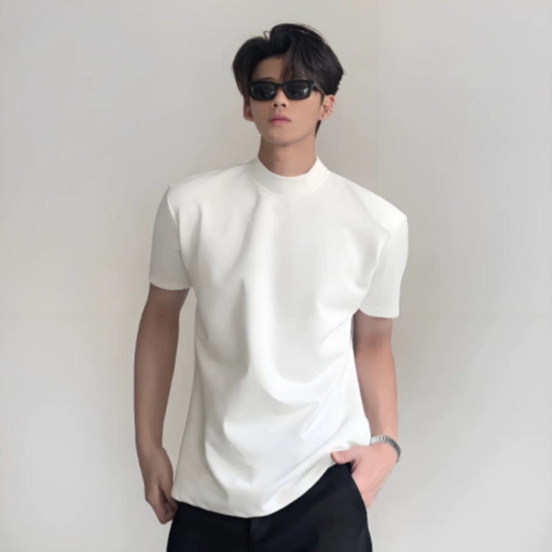 Structured Shoulder Heavyweight Short Sleeve T-Shirt WN20043