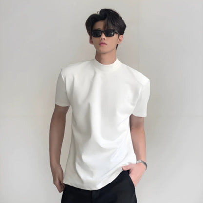 Structured Shoulder Heavyweight Short Sleeve T-Shirt WN20043