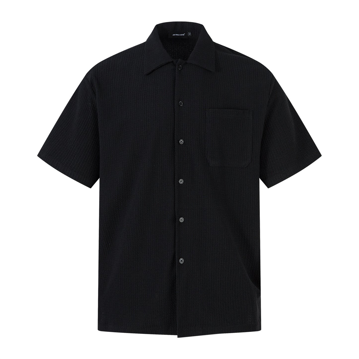 Textured Pocket Short Sleeve Shirt WN26823