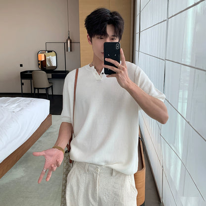 Lightweight Knit Short Sleeve T-Shirt WN20429