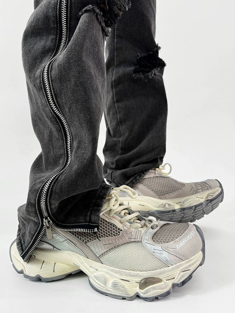 Platform Design Sporty Sneakers WN19111