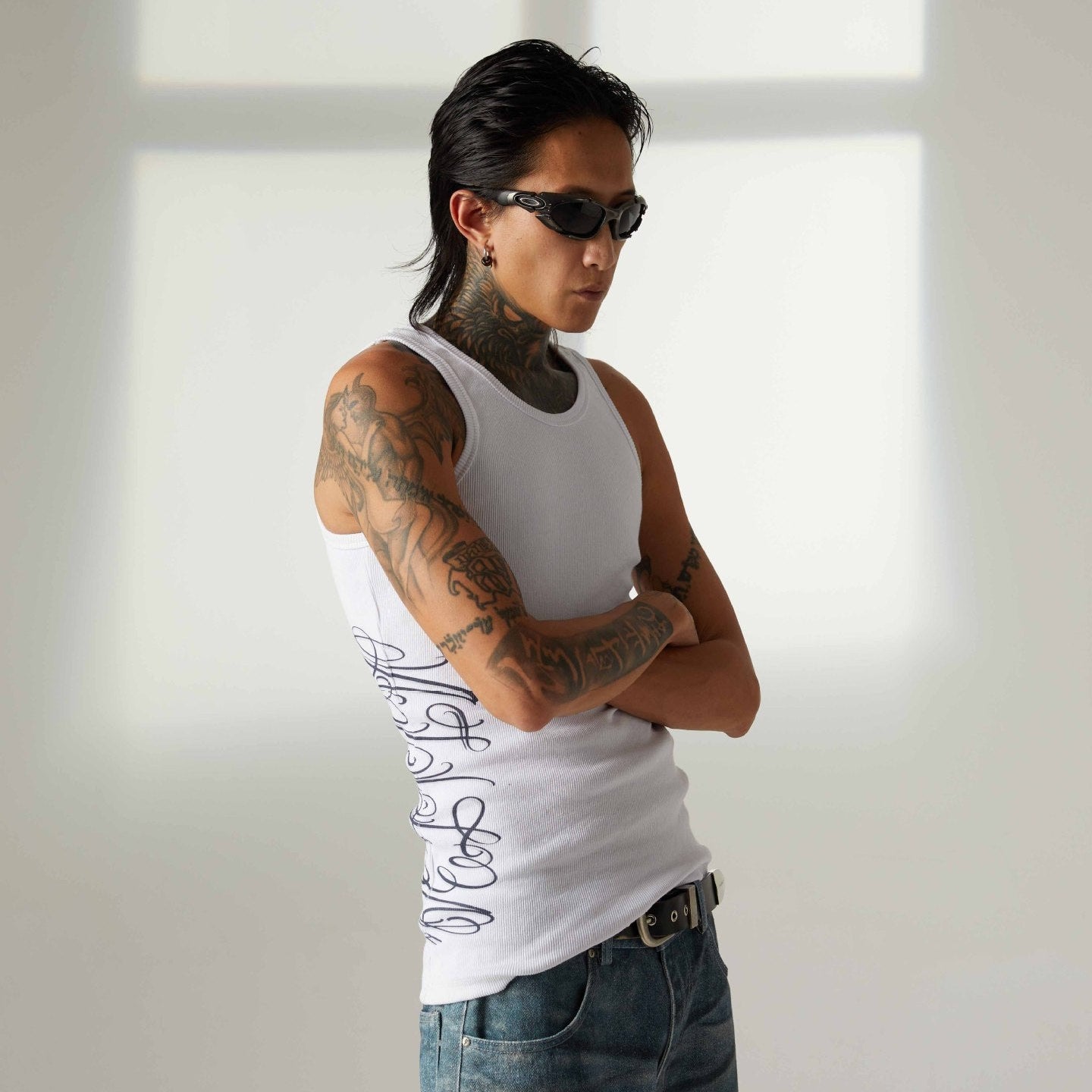 Logo Letter Print Tank Top WN25762