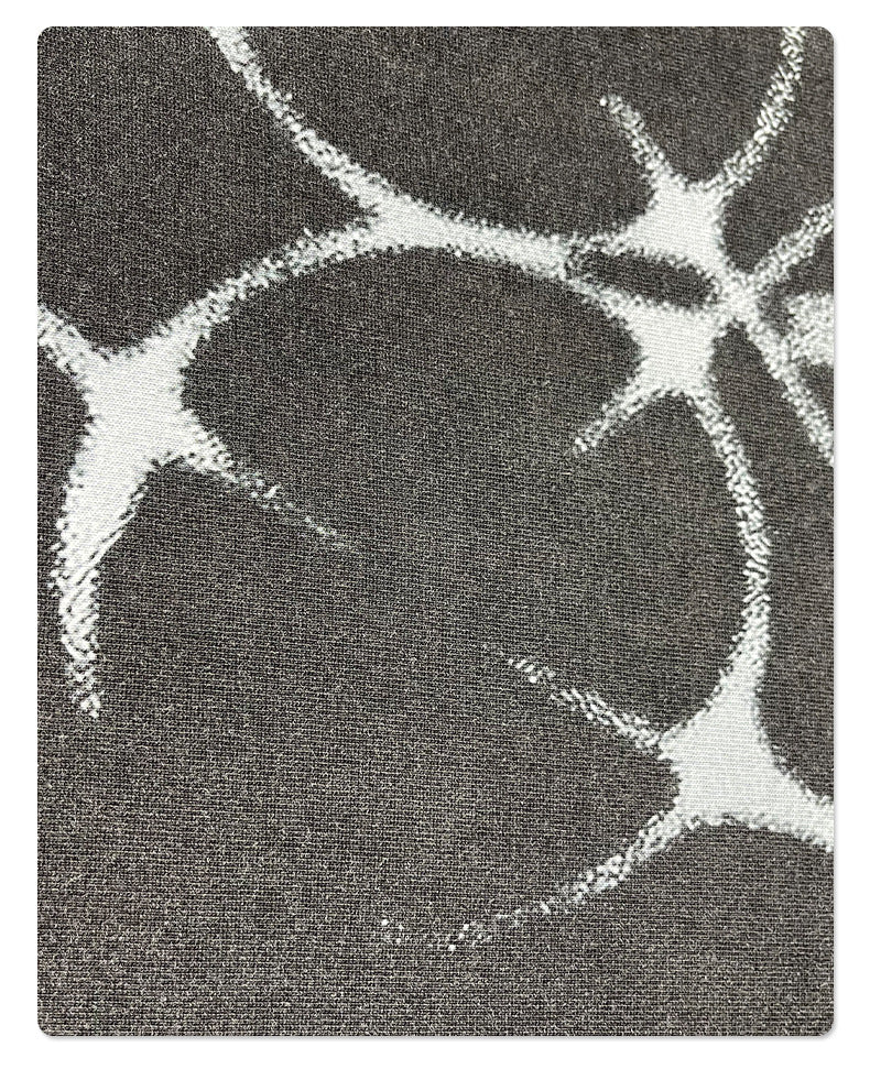 Washed Fake Layered Round Neck Print Long Sleeve T-Shirt WN7817