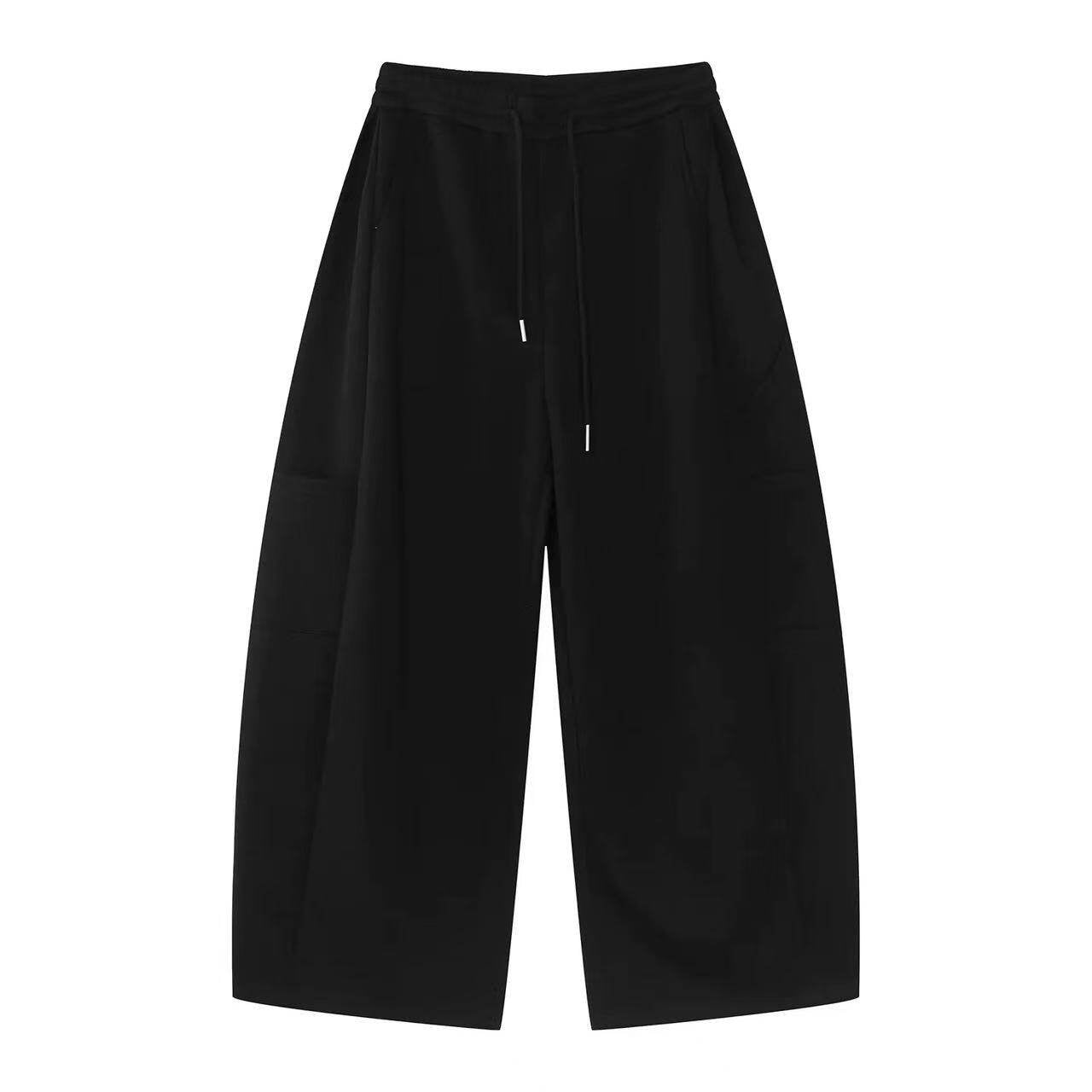 Half Zipper Hoodie & Wide Leg Pants Setup WN25188