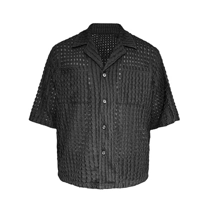 Mesh Short Sleeve Shirt WN8587