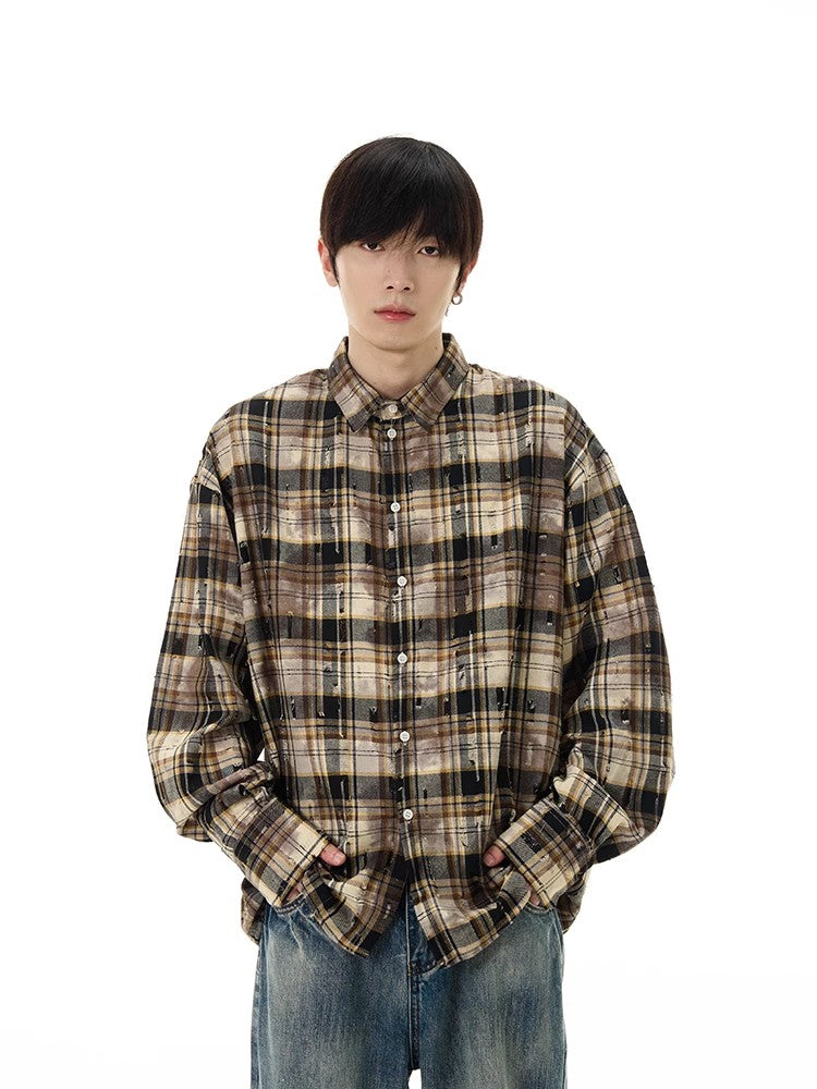 Plaid Long Sleeve Shirt WN7661