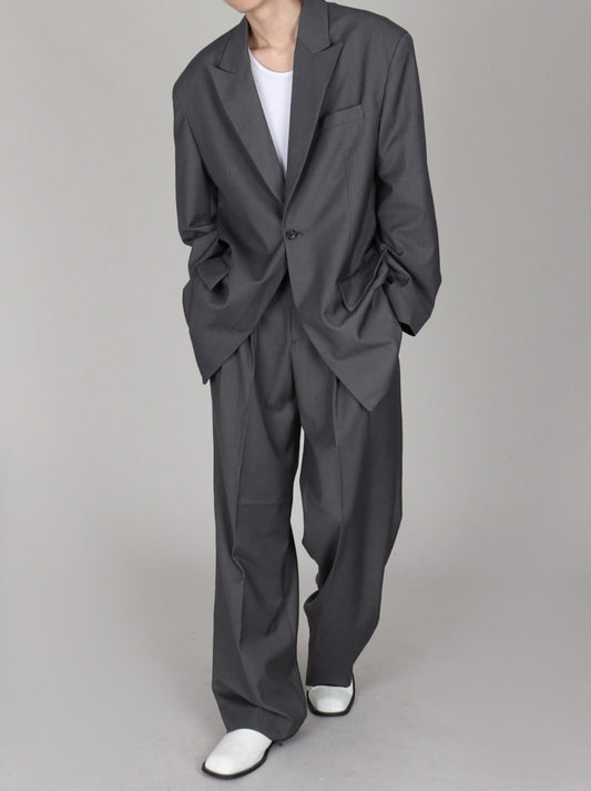 Oversize Tailored Jacket & Trousers Setup WN11778