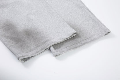 Spray Paint Gradient Embroidery Wide Leg Sweatpants WN28007