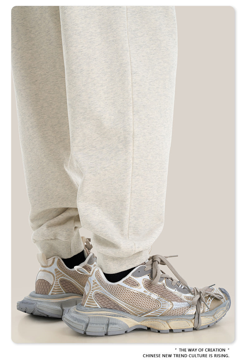 Oversize Heavyweight Pullover Hoodie & Zipper Hoodie & Sweatshirt & Pants Setup WN9930-K