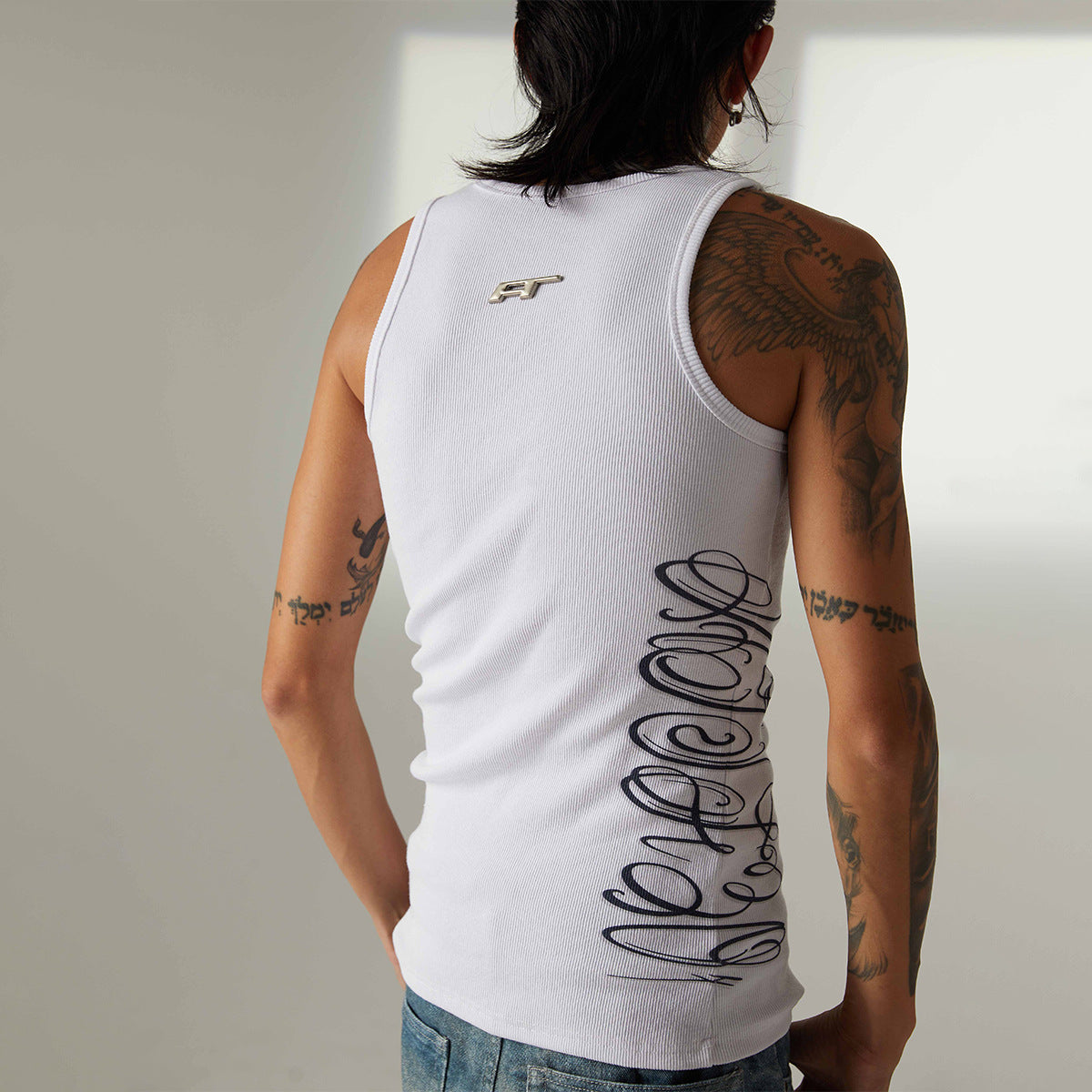 Logo Letter Print Tank Top WN25762