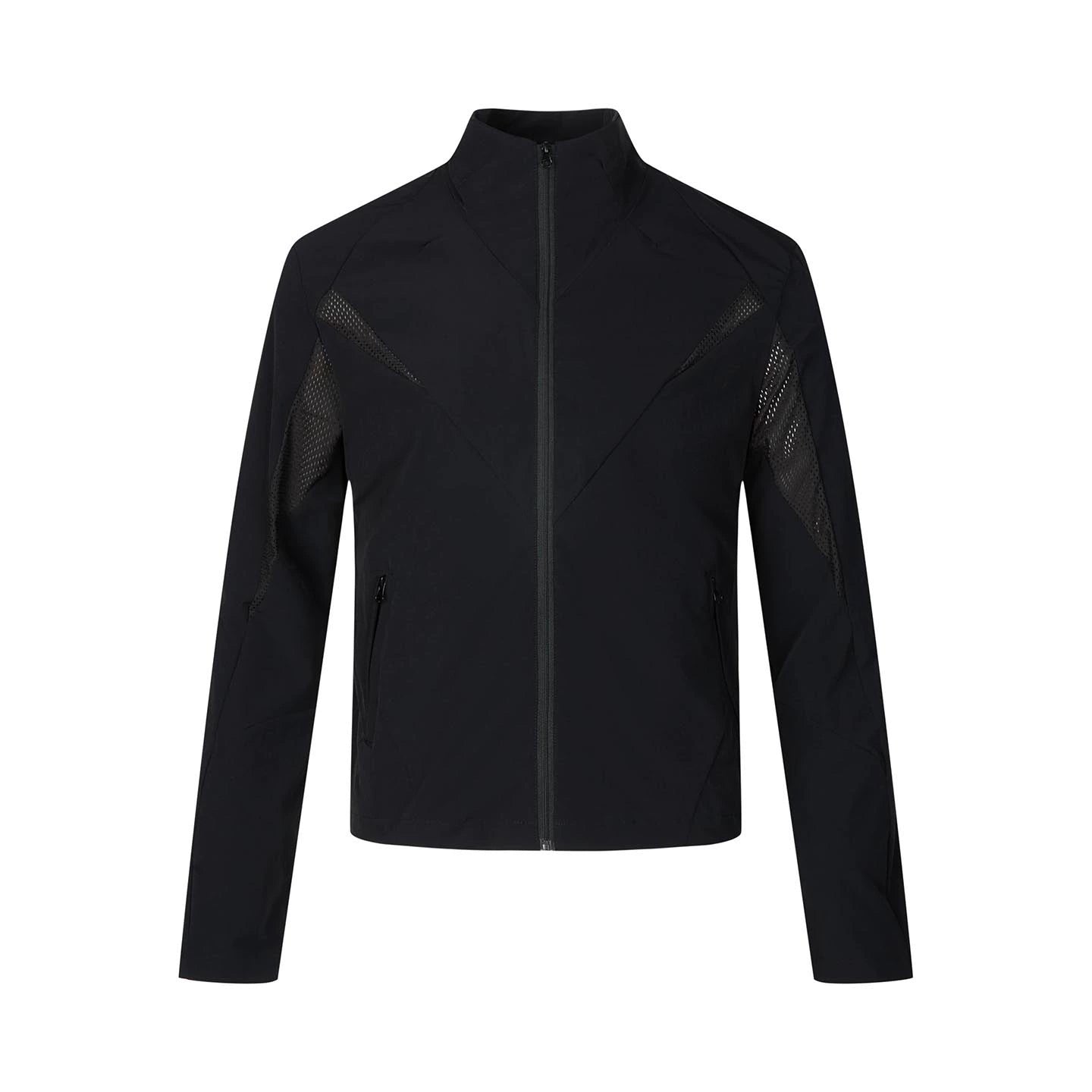 Stand Neck Quick Dry Zipper Short Jacket WN21456