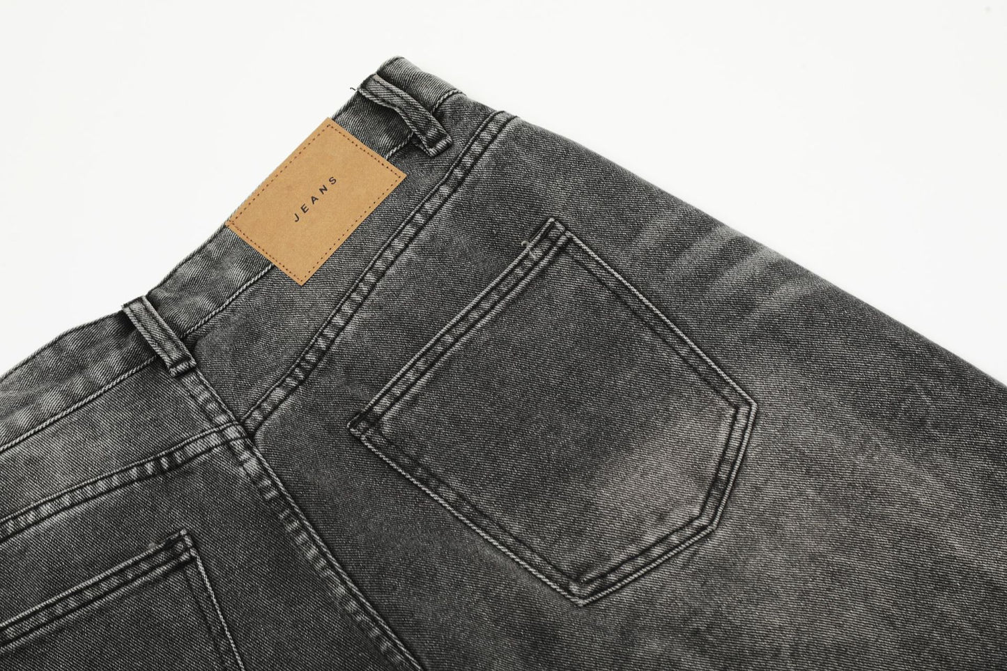 Washed Wide Leg Denim Half Pants WN25692