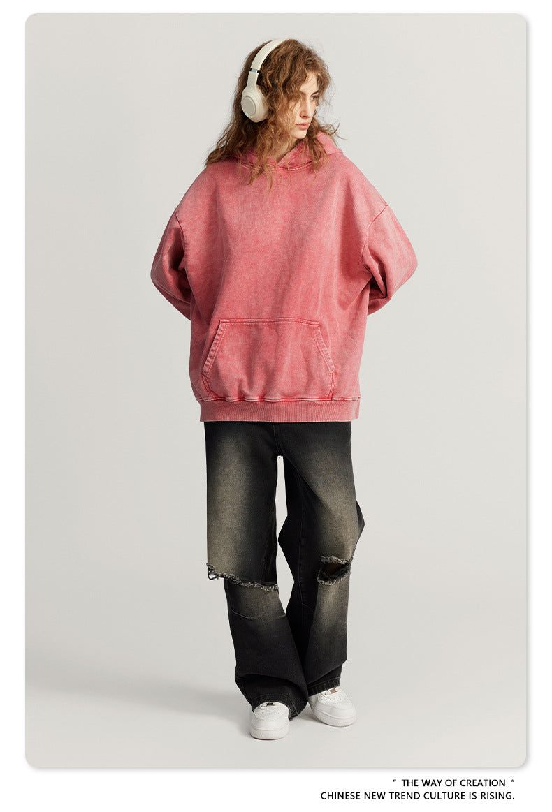 Oversize Washed Hoodie WN6463