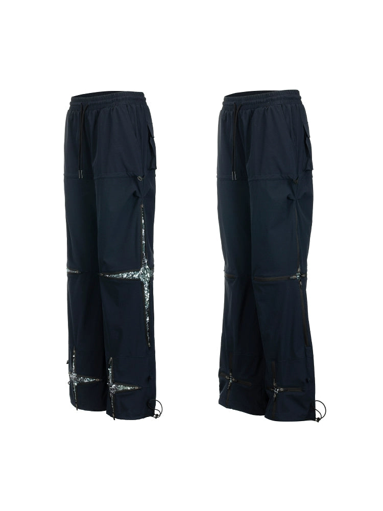 Sun Protection Water-Resistant Sporty Pants WN18851