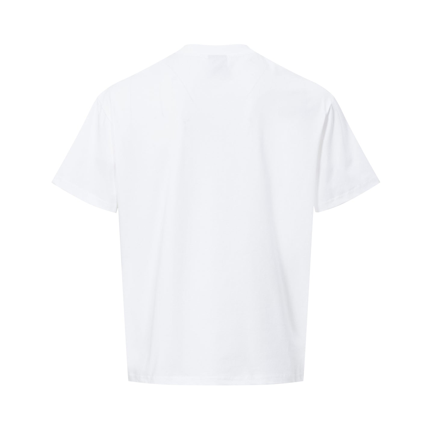 Letter Studs Oversize Short Sleeve T-Shirt WN25840