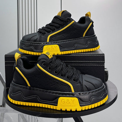 Chunky Platform Shell Toe Lace-Up Sneakers WN24839