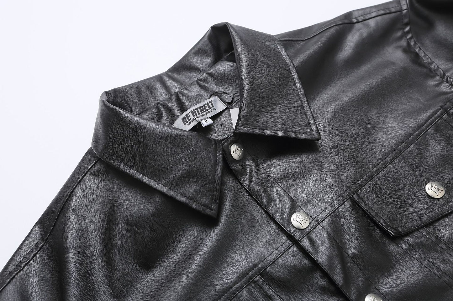 Oersize PU Leather Jacket WN14070