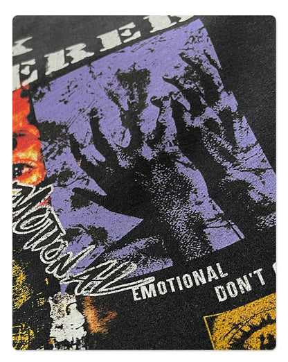 Washed Graphic Print Oversize Short Sleeve T-Shirt WN16254