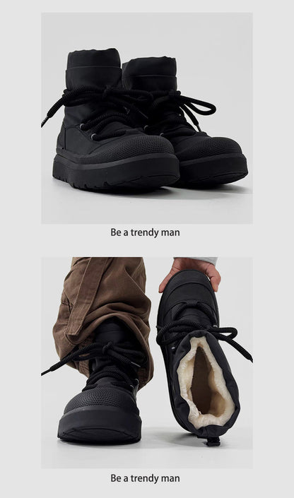 Winter Fleece Lined High-Top Boots WN23378