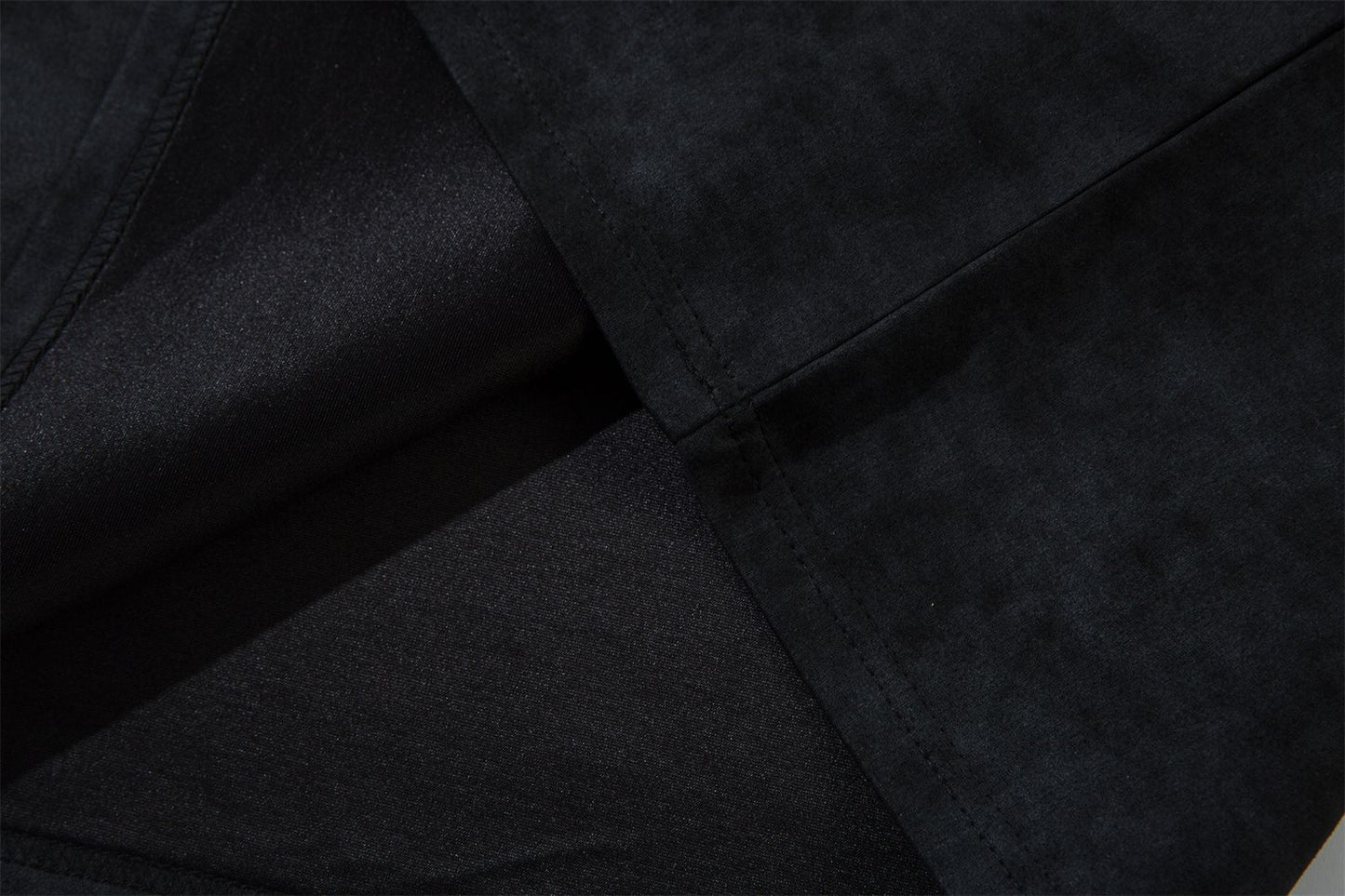 Embroidery Suede Design Oversize Short Sleeve T-Shirt WN15080