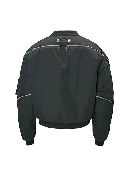 Double Zipper MA1 Jacket WN8562