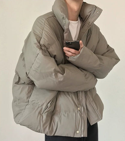 Plain Oversize Puffer Jacket WN21570