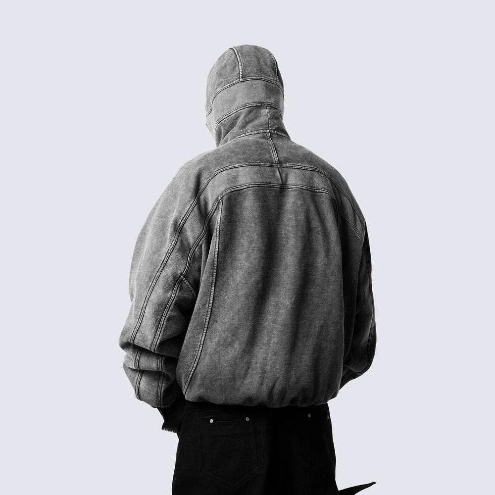 Eye-Opening Oversize Zipper Hoodie WN27936