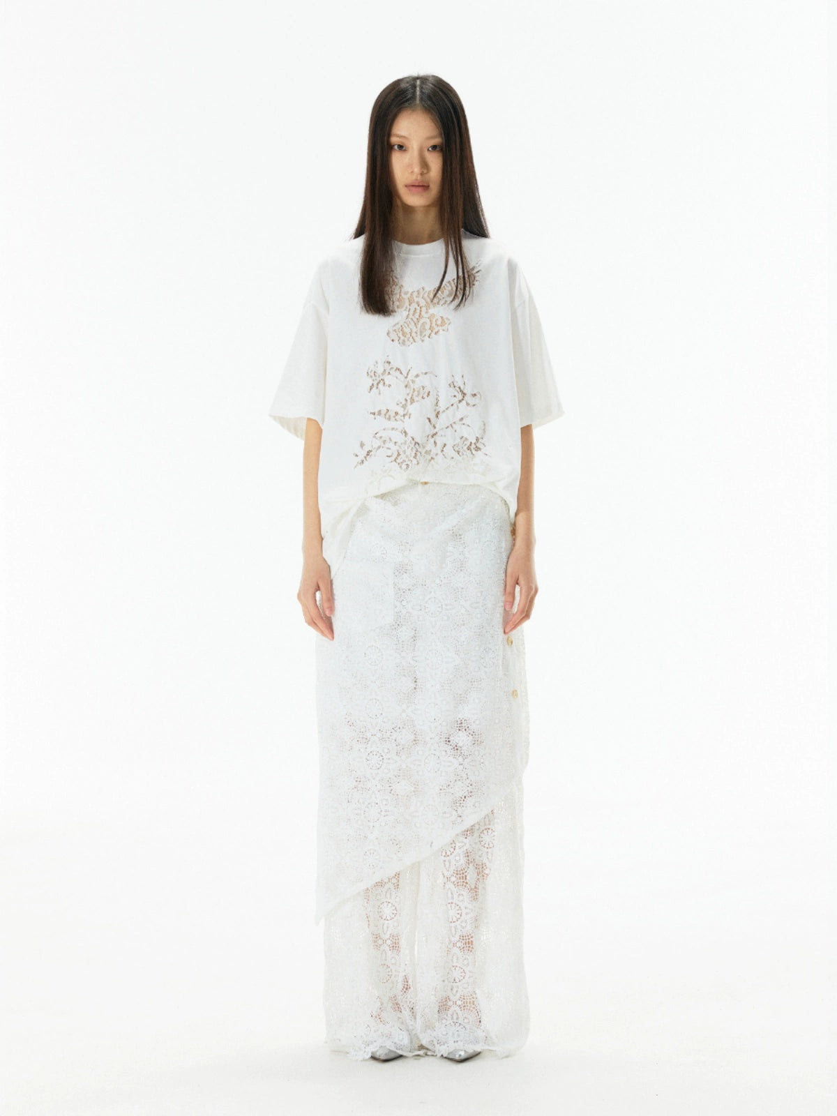 Bird Print Short Sleeve T-Shirt WN18881