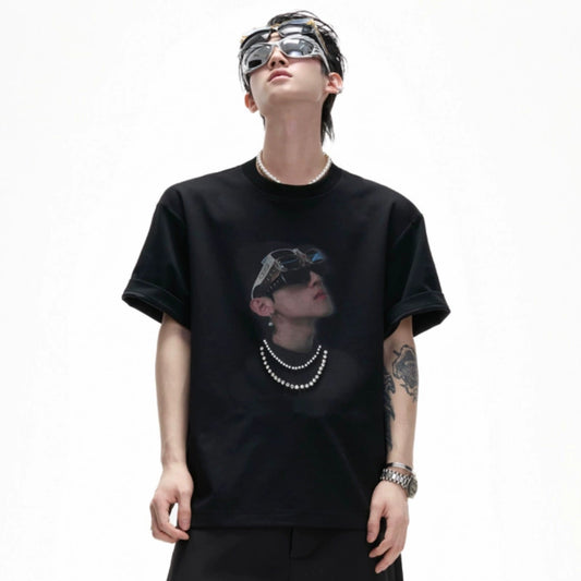 Pearl Art Print Short Sleeve T-Shirt WN20664