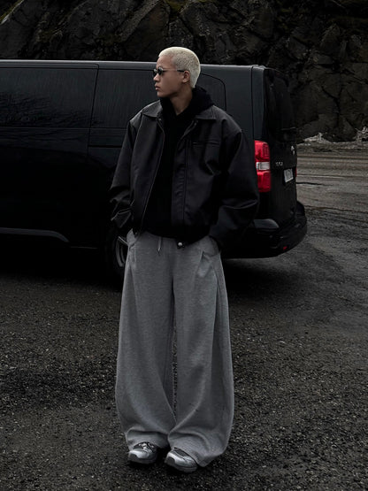 Deconstructed Wide-Leg Sweatpants WN15135