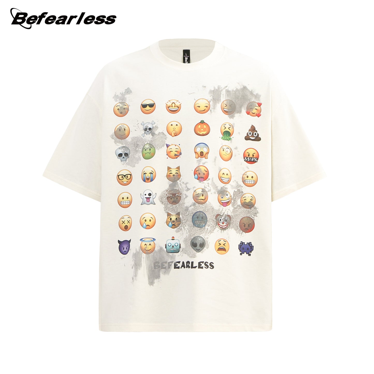 Emoji Graphic Short Sleeve T-Shirt WN26185