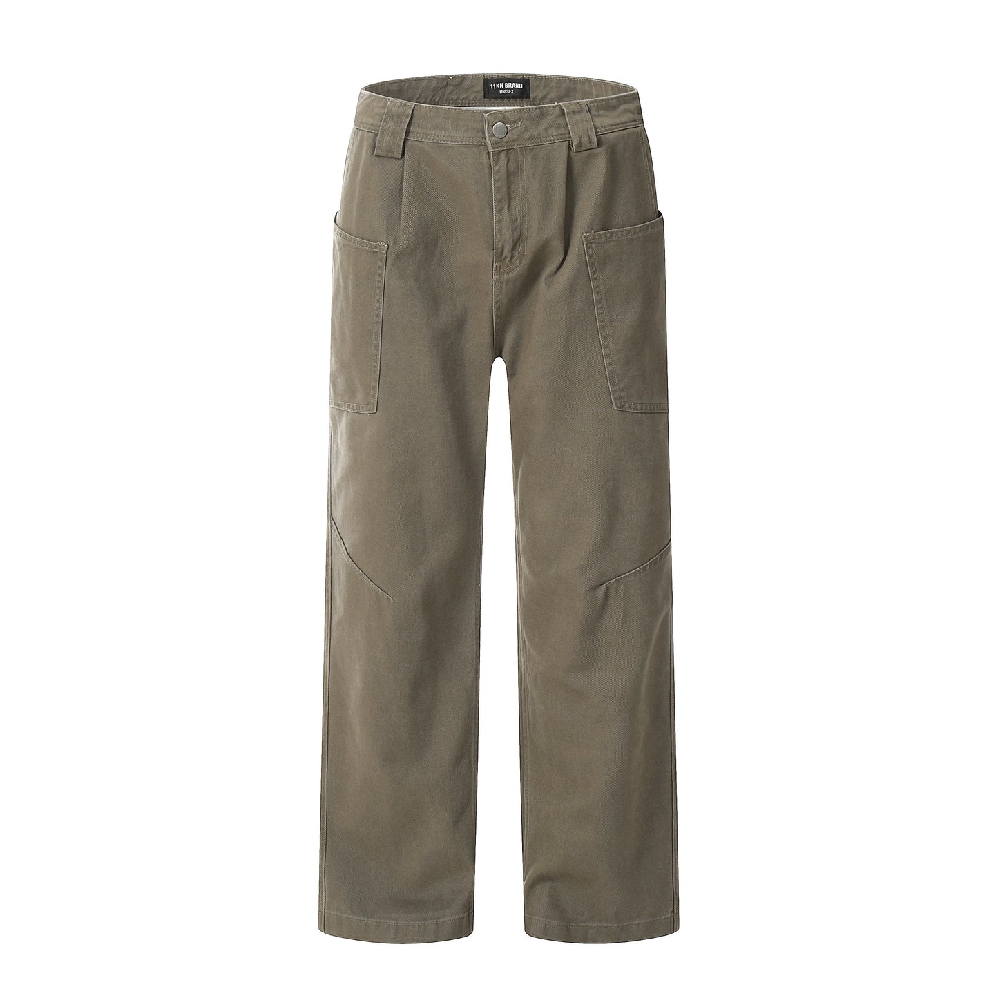 Wide-leg Straight Long Pants WN4763