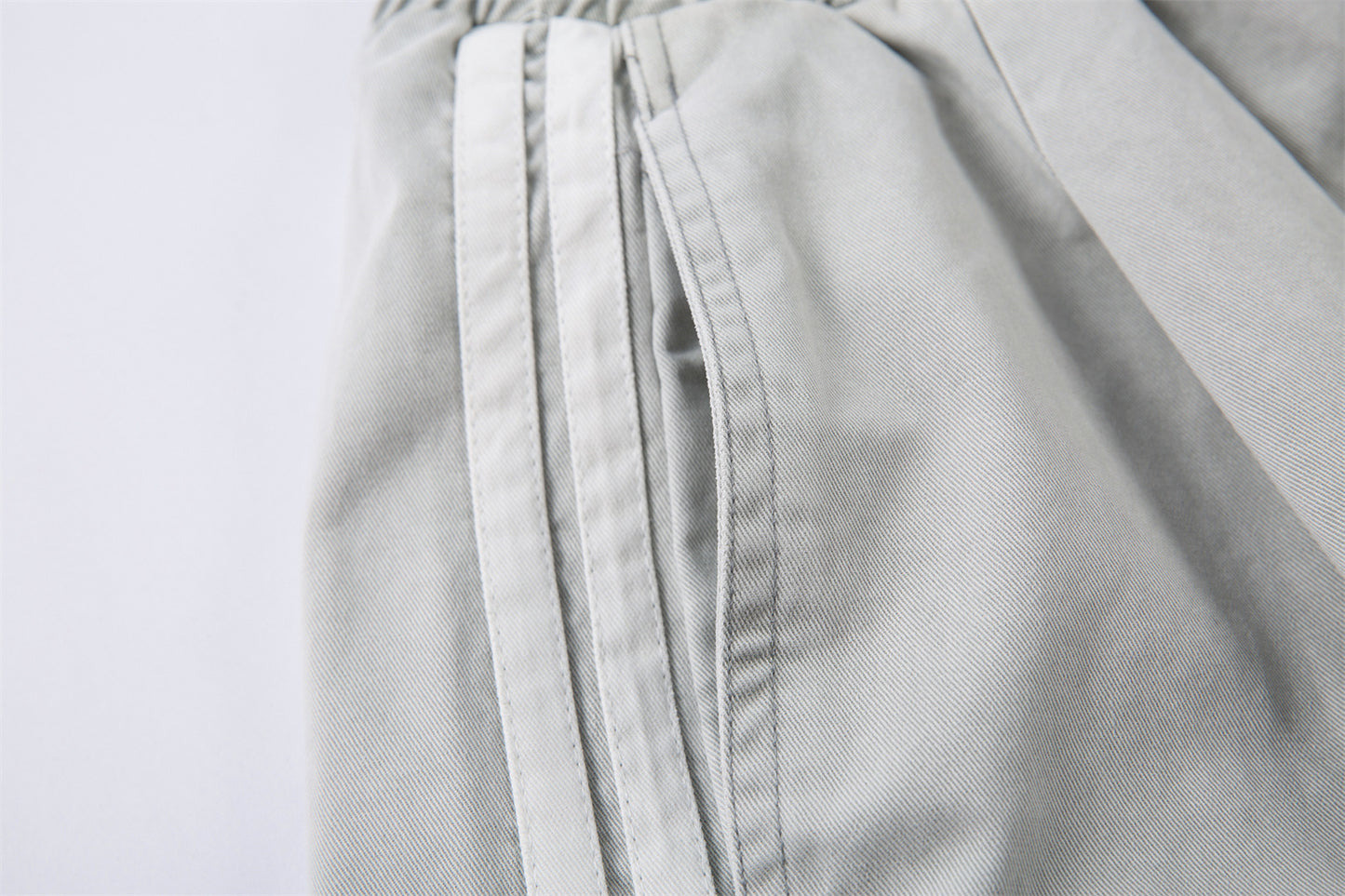 Drawstring Side Stripe Half Pants WN26795