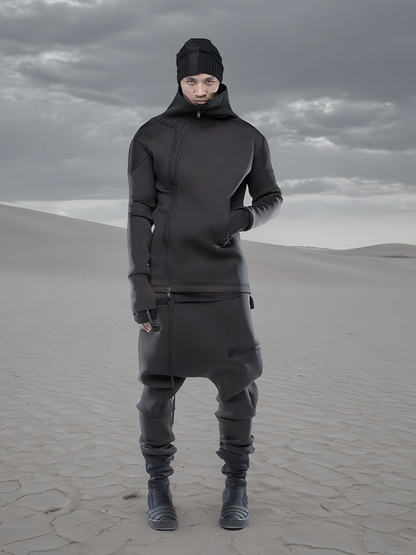 Deconstructed Drop-Crotch Pants WN21975