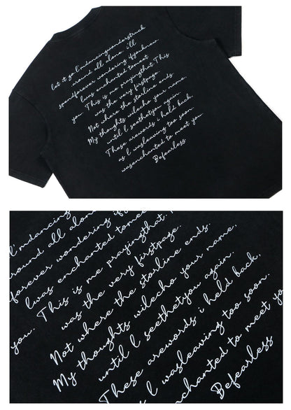 Washed Palace Print Oversize Short Sleeve T-Shirt WN26339
