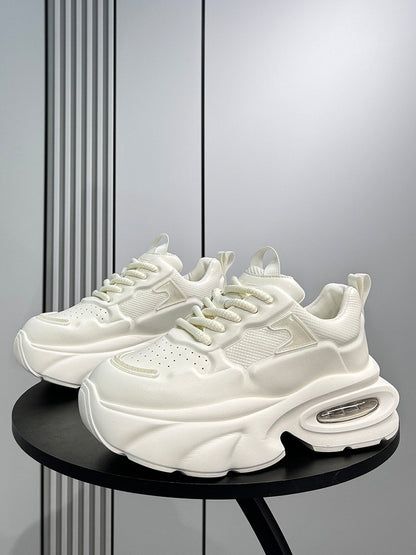 Mesh Air Sole Chunky Sole Sneakers WN24601