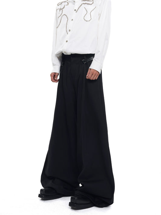 Simple Wide Leg Trousers WN20377