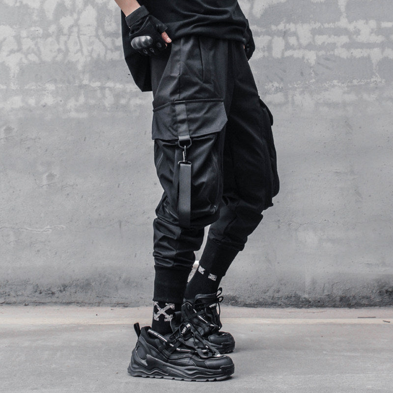 Functional Multi-Pocket Cuffed Cargo Pants WN22481