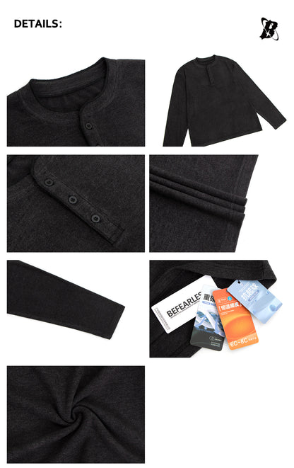 Henley Long Sleeve T-Shirt WN26271
