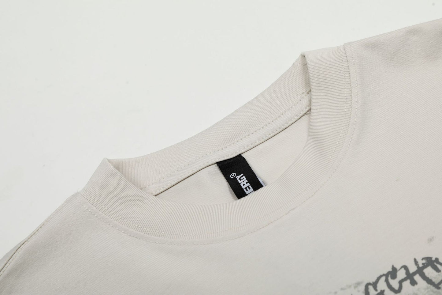 Oversize Graphic Design Short Sleeve T-Shirt WN14121