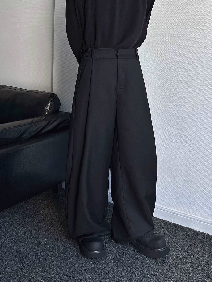 Deconstructed Wide Leg Trousersnts WN19355