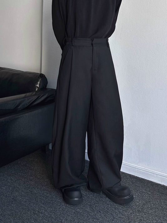 Deconstructed Wide Leg Trousersnts WN19355