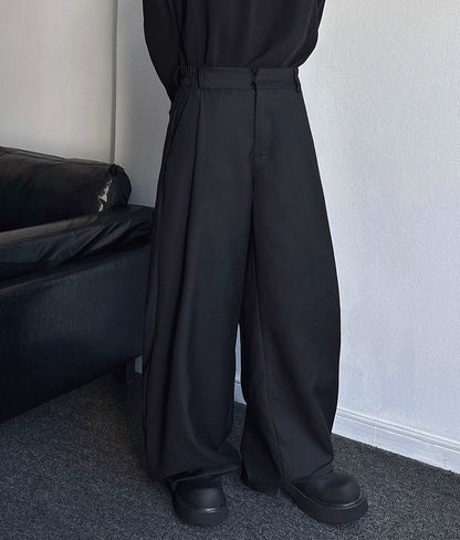 Deconstructed Wide Leg Trousersnts WN19355