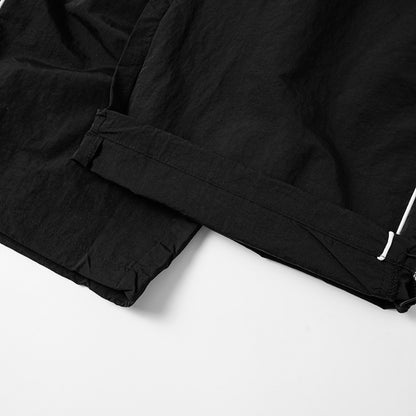 Drawstring Side Stripe Wide Leg Sporty Pants WN27792