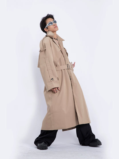 Oversize Shoulder Pad Coat WN9352