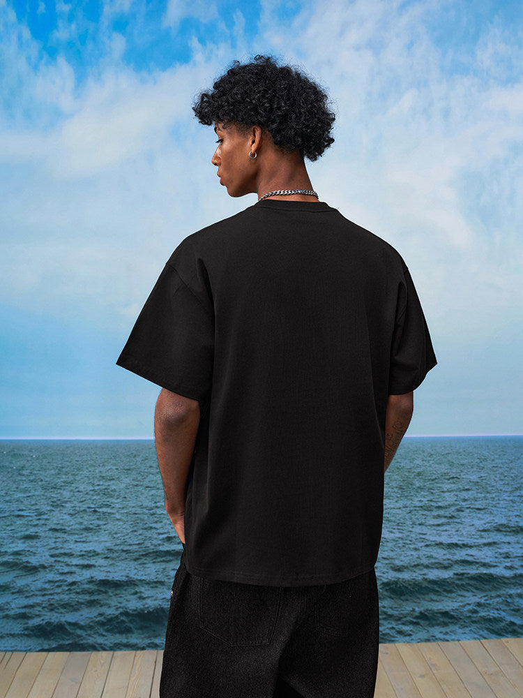 Bird Lace Embroidery Short Sleeve T-Shirt WN23239