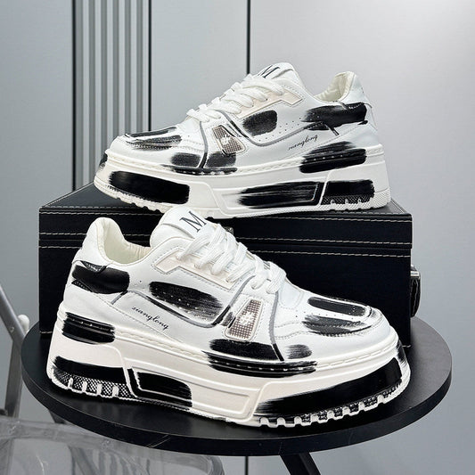 Chunky Platform Lace-Up Sneakers WN24838