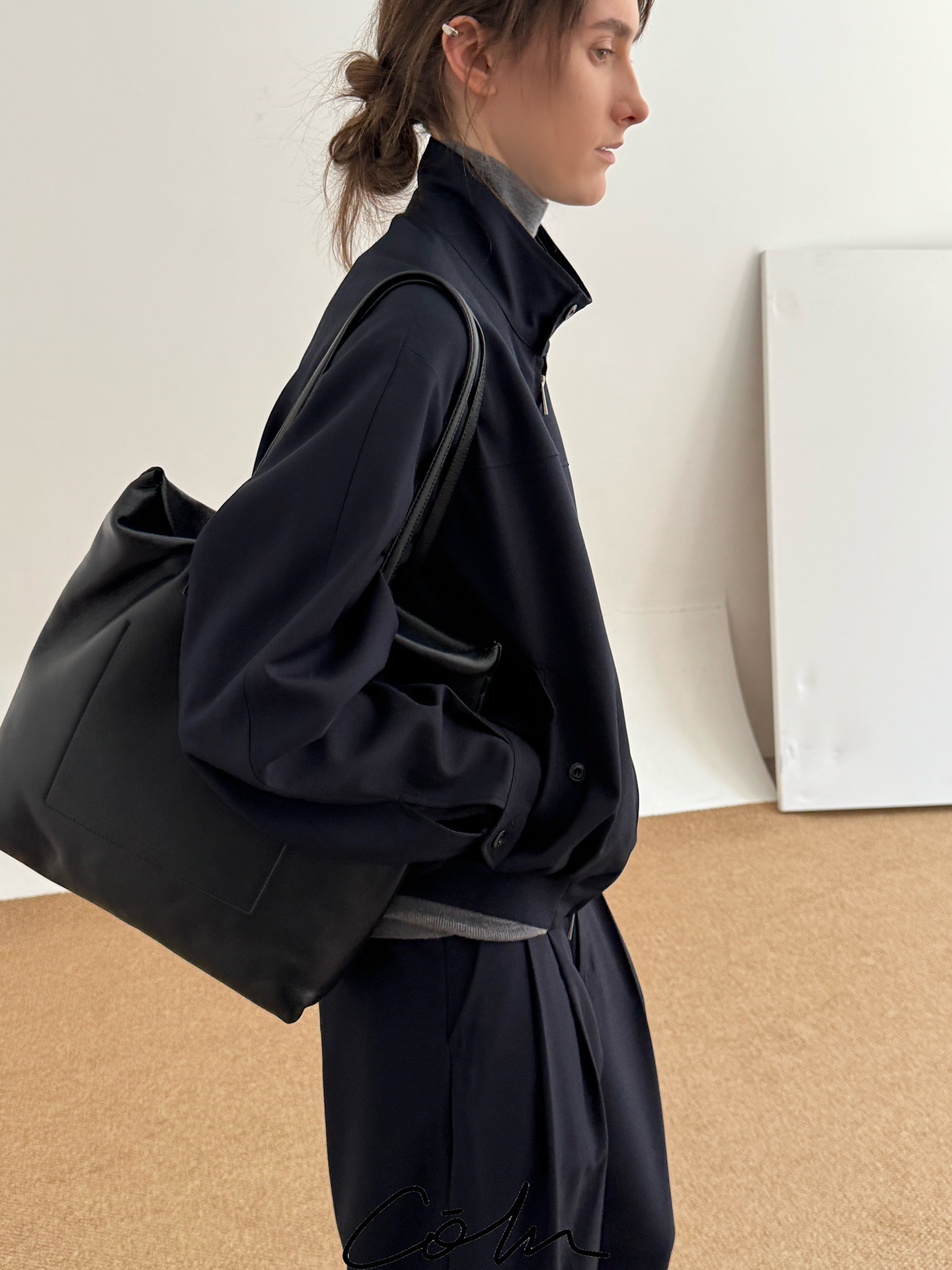 Stand Neck Short Zipper Jacket WN21481