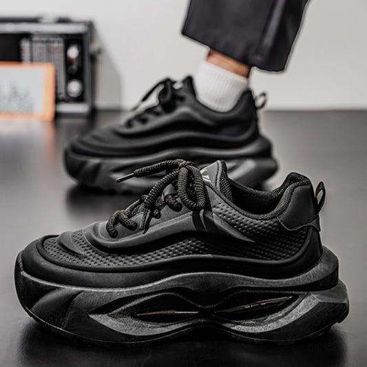 Color-Block Platform Chunky Sneakers WN23357